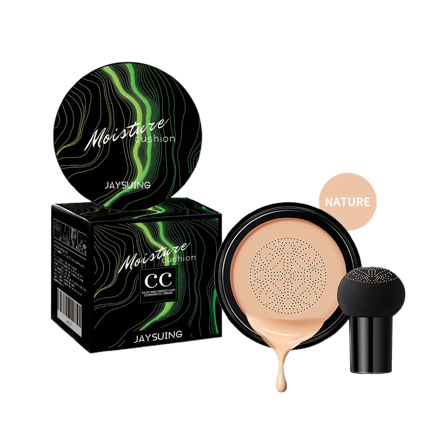 Jaysuing Mushroom Air Cushion CC Cream Concealer Brighten