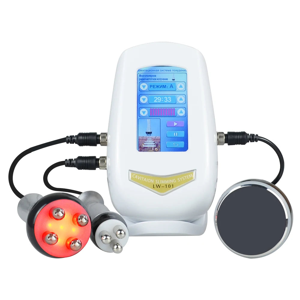 MISSHEART 3in1 Slimming Cavitation Massage Machine for Face and Body