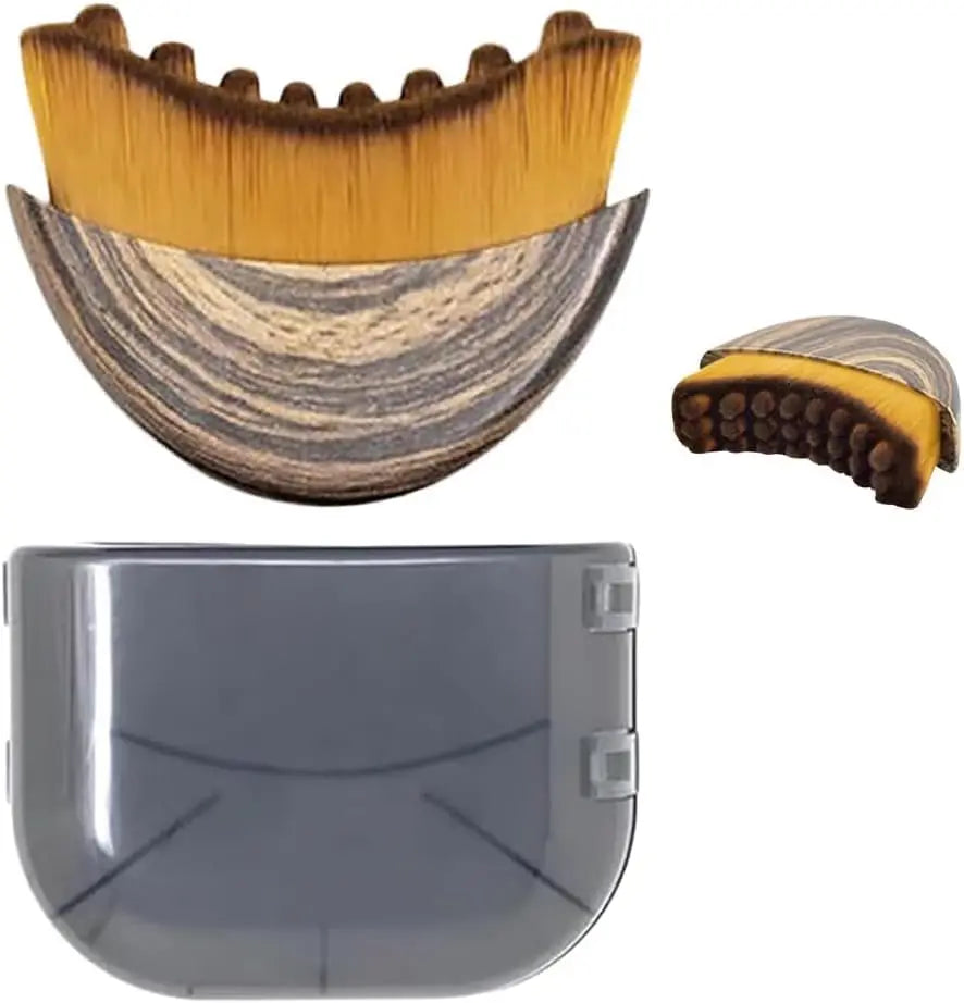 Portable Face and Neck Massage Brush for Facial Contour Sculpting