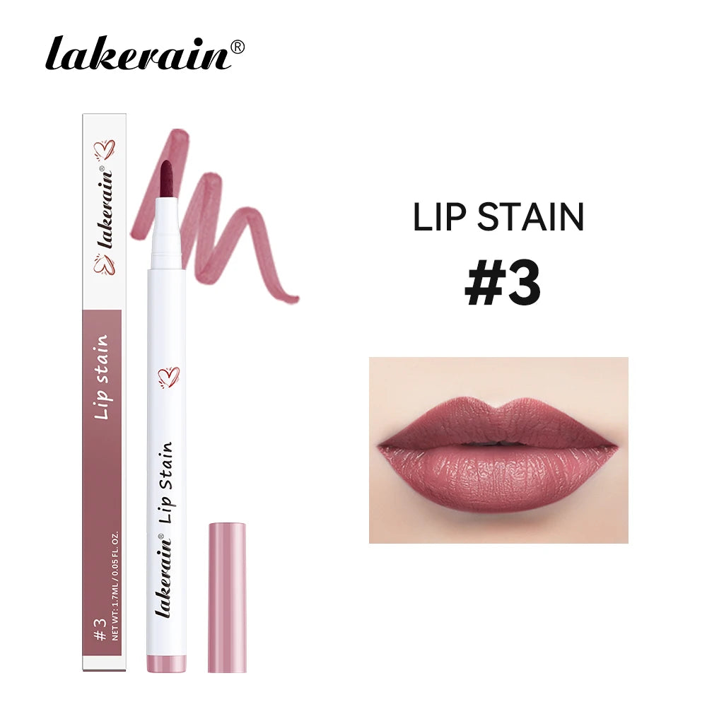 Ibcccndc Lip Stain Lip Liner Pen Waterproof Matte Lipstick