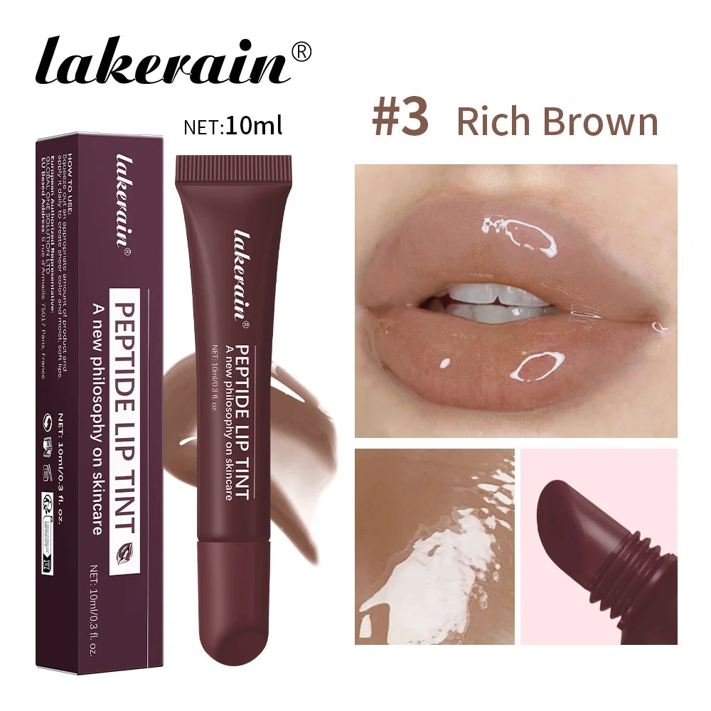Lakerain Lip Balm Serum Tint Hydrating Non Sticky Fragrance Free