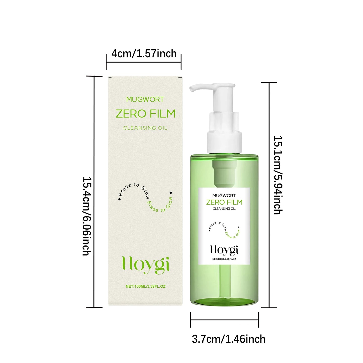 Hoygi Gentle Face Makeup Remover Dissolves Makeup Soothes Skin