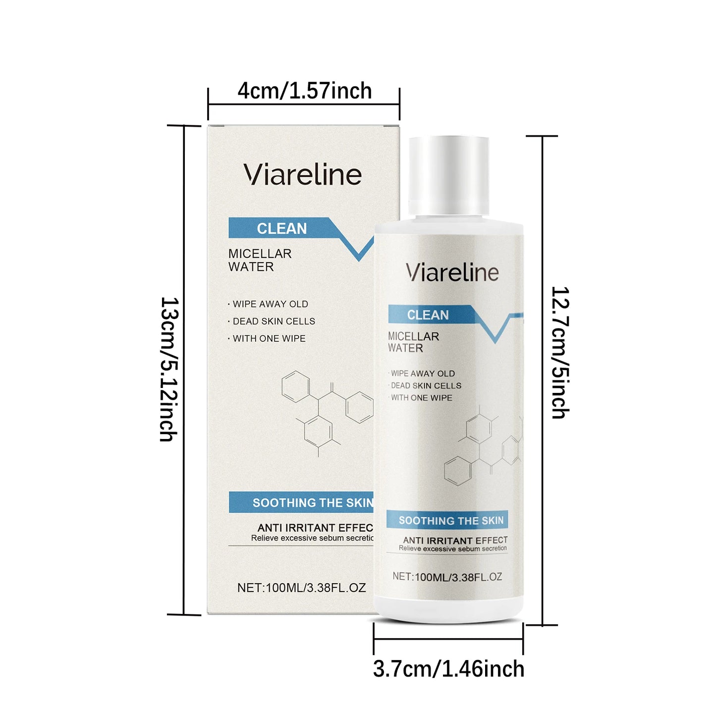 Gentle Makeup Remover Water For Pore Cleaning And Skin Texture