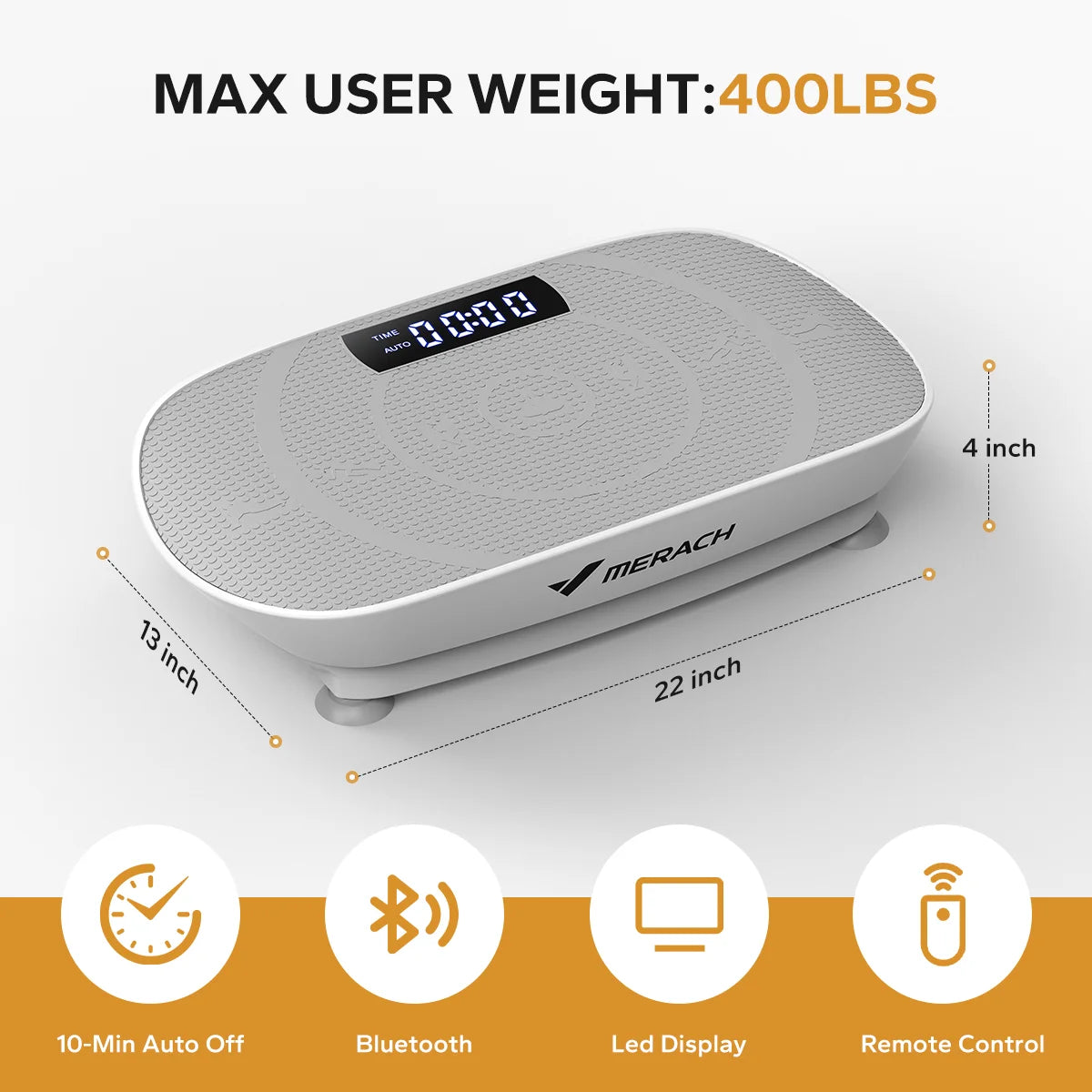Merach Vibration Plate CV30 For Whole Body Workout