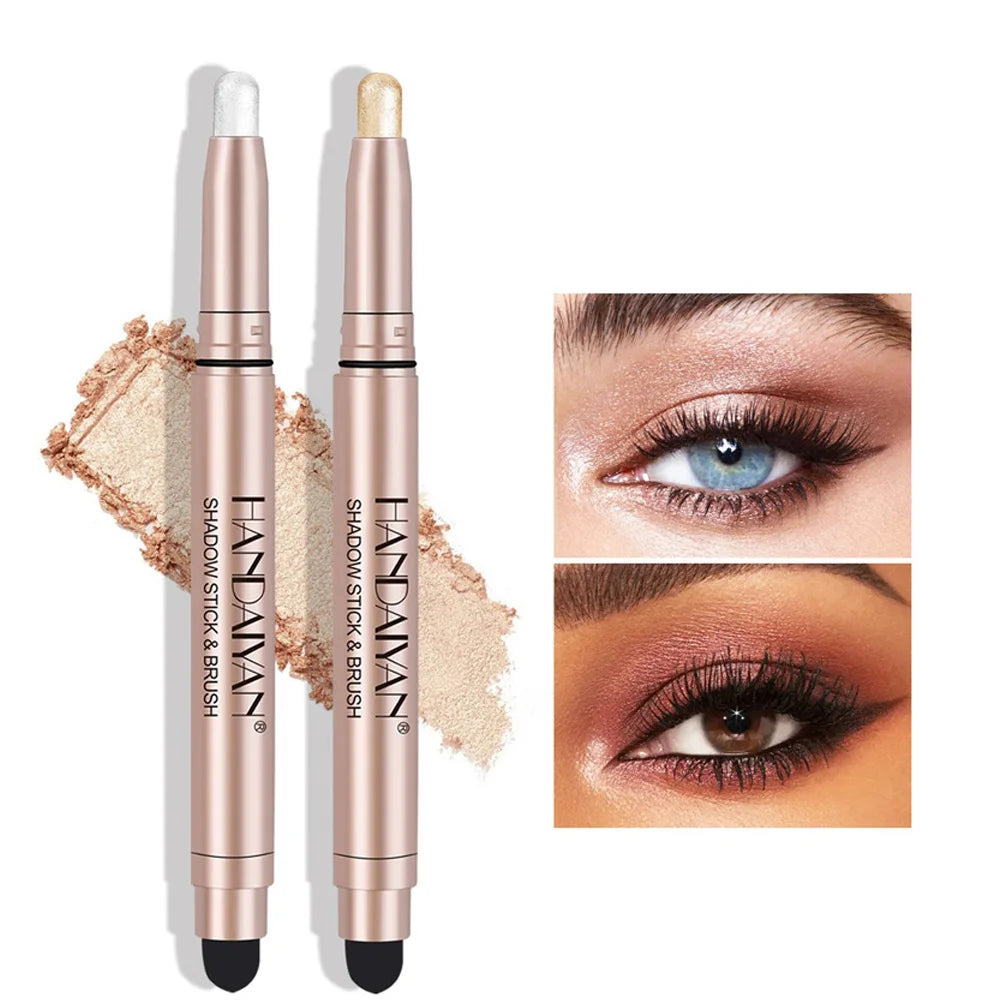 Cream Eyeshadow Sticks Trio Waterproof Longwear Matte Shimmer