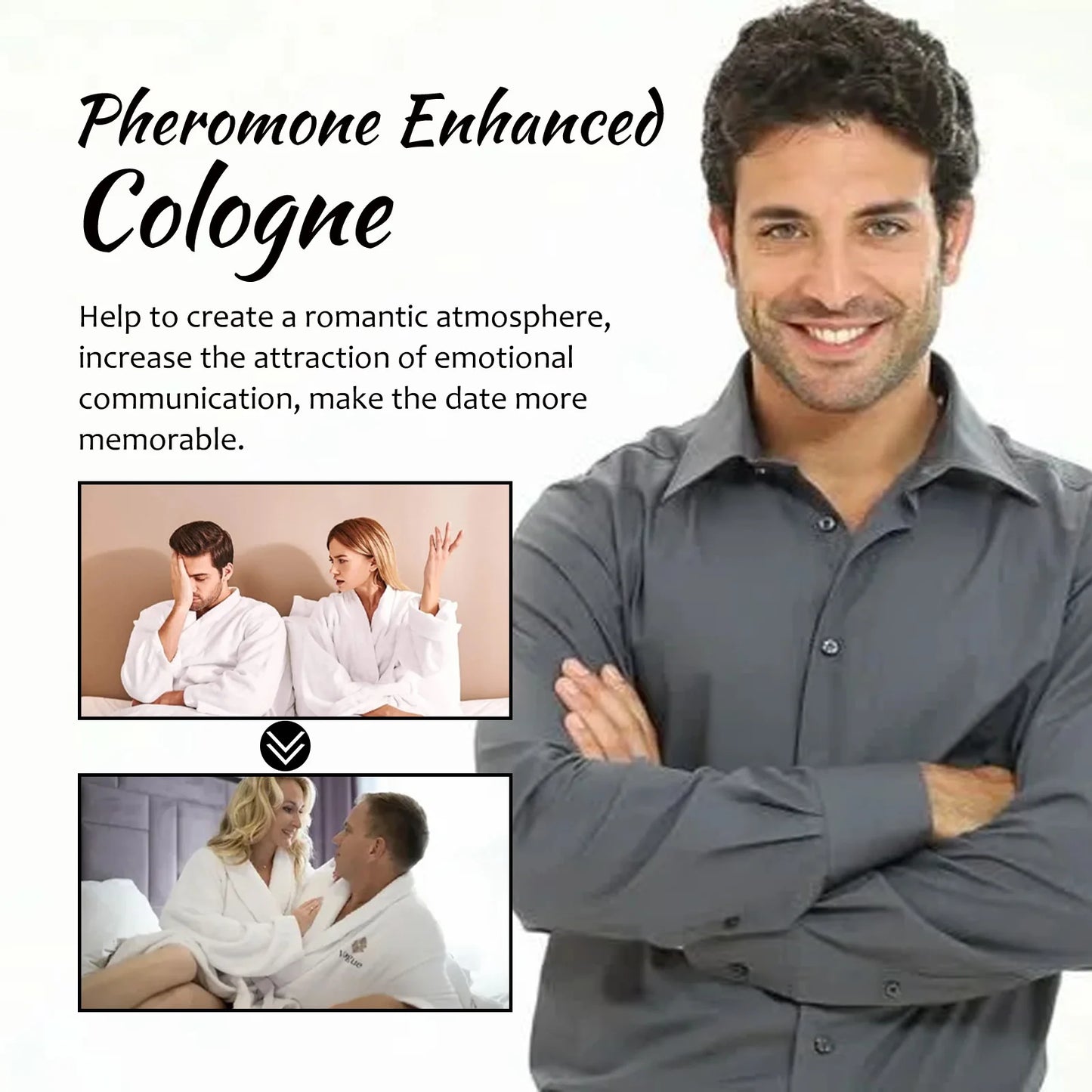 Roxelis Pheromone Men Cologne Fragrance Long Lasting Perfume