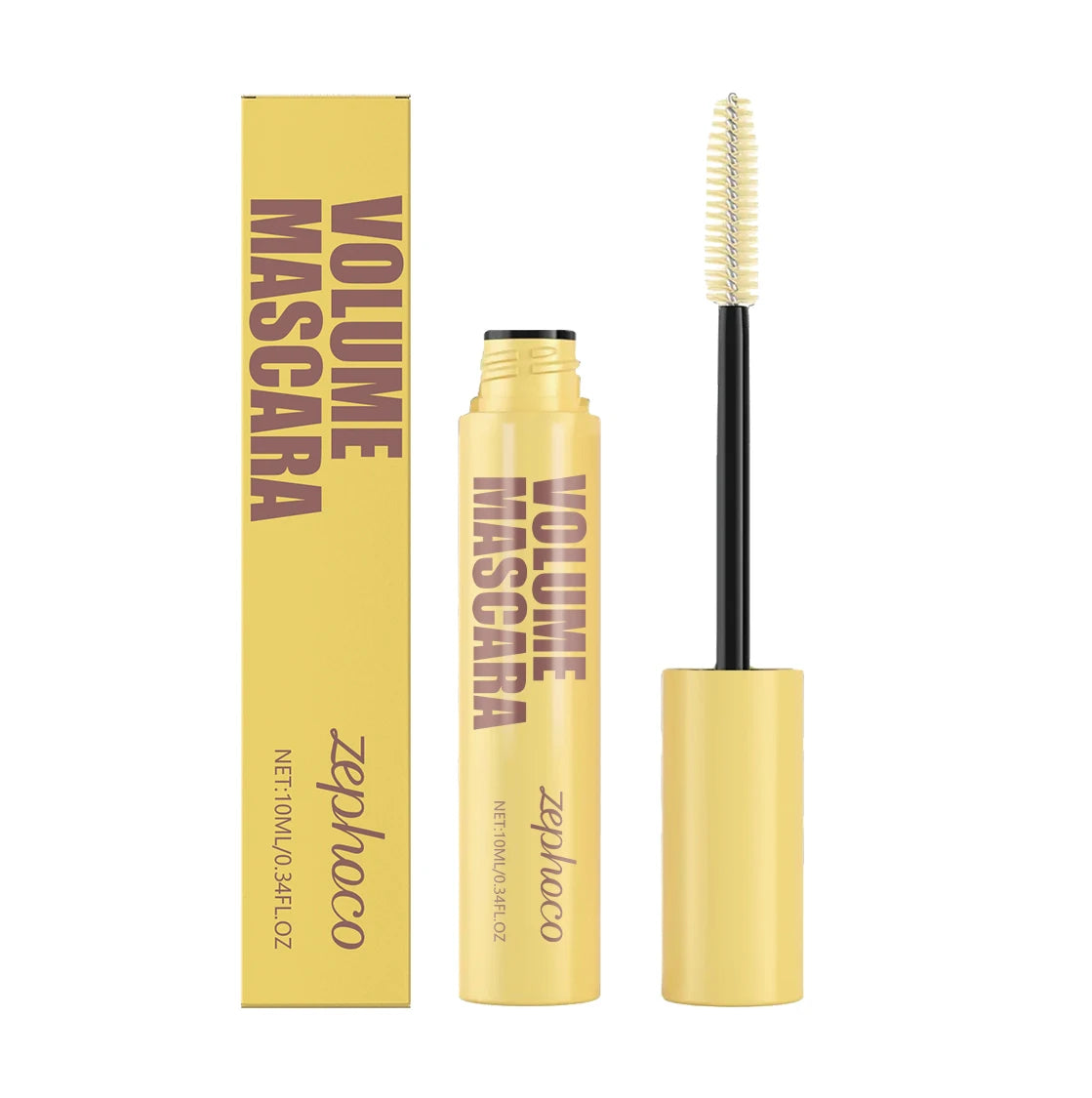 Zephoco Lengthening Waterproof Mascara For Thick Curling Lashes