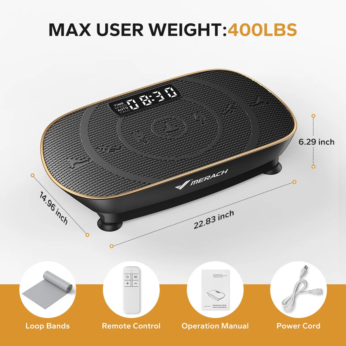 Merach Vibration Plate CV30 For Whole Body Workout