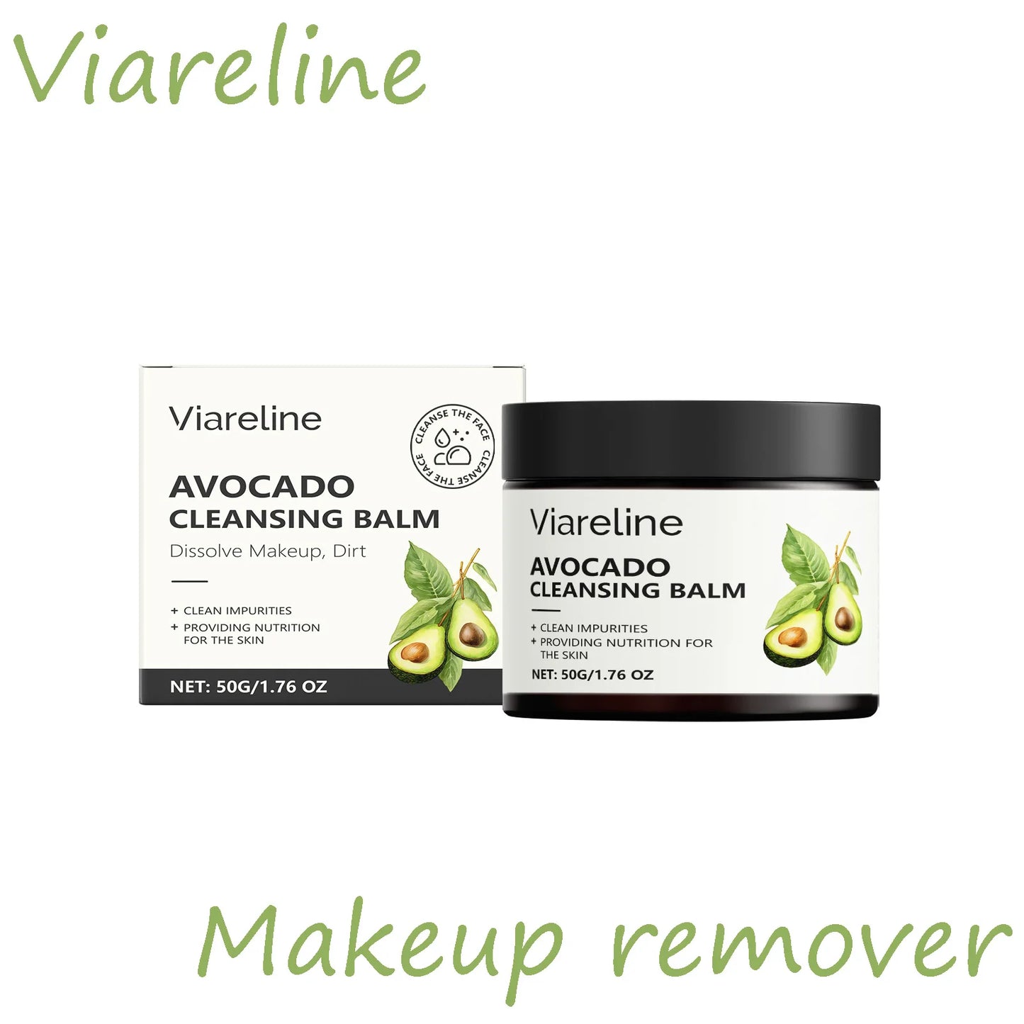 Viareline Makeup Remove Balm Gentle Cleansing For Face