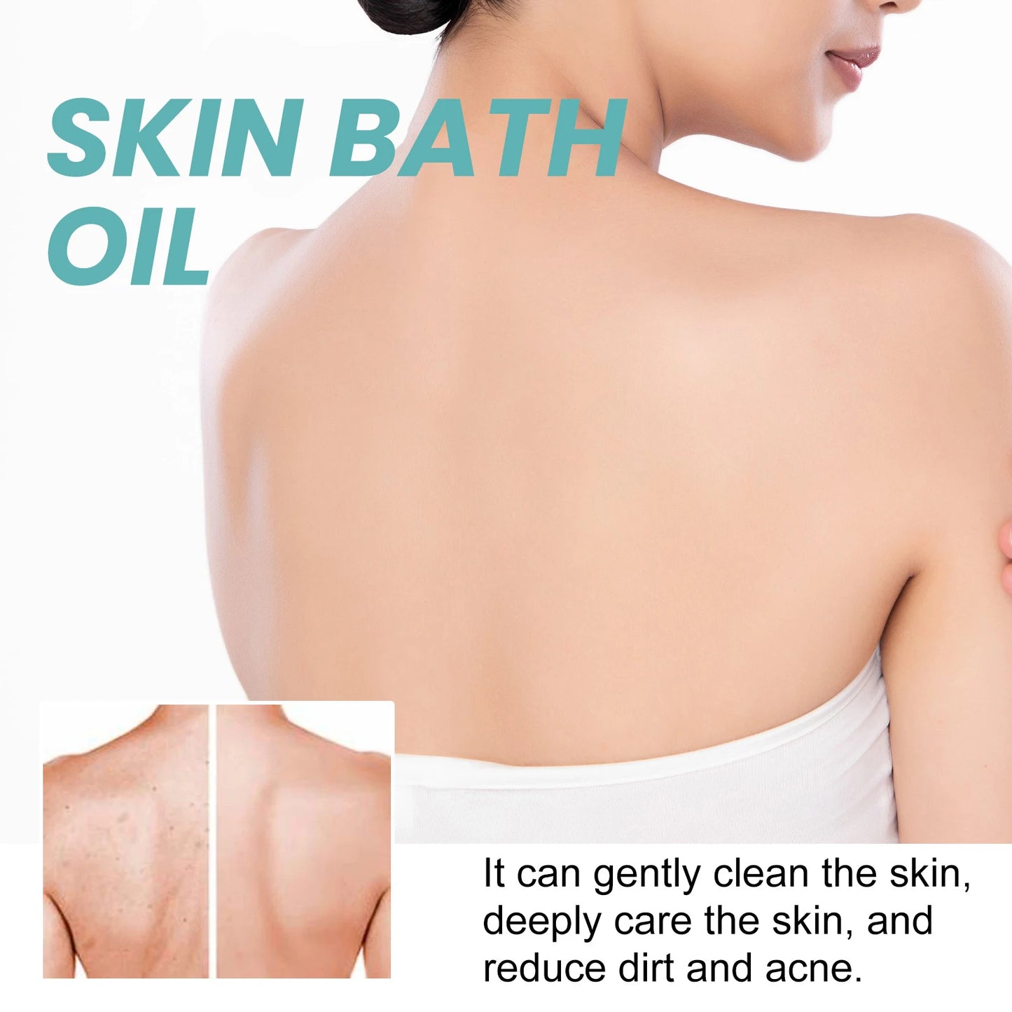 EELHOE Bath Oil For Skin Care Hydrating Shower Oil