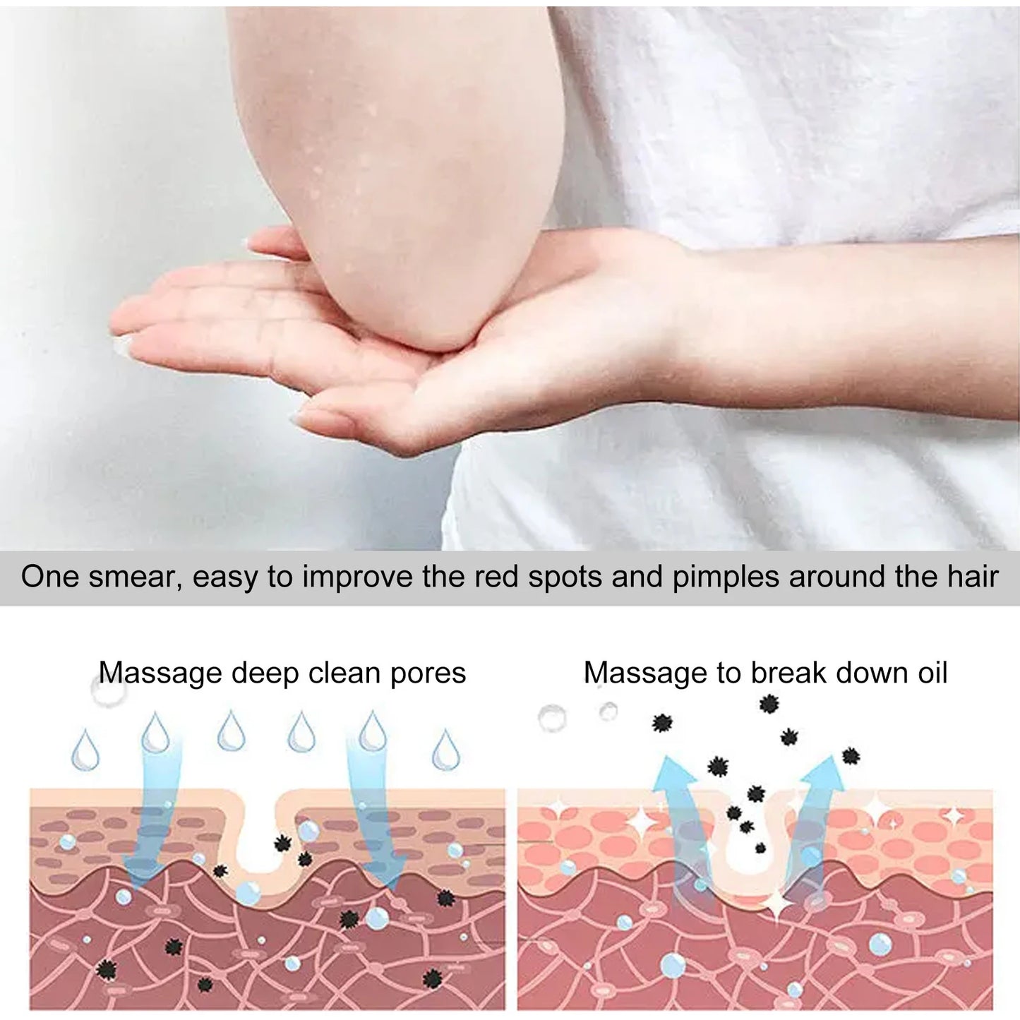 EELHOE Bath Oil For Skin Care Hydrating Shower Oil
