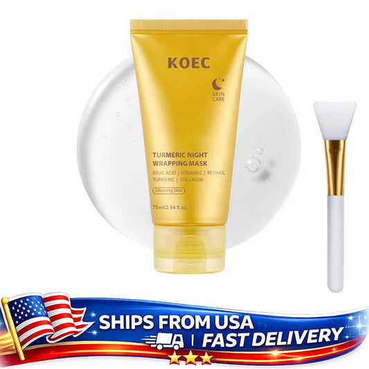 Turmeric Overnight Peel Off Mask With Collagen For Dark Spots