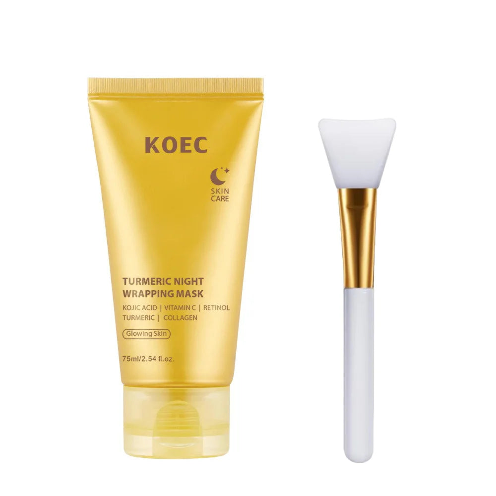 Turmeric Overnight Peel Off Mask With Collagen For Dark Spots