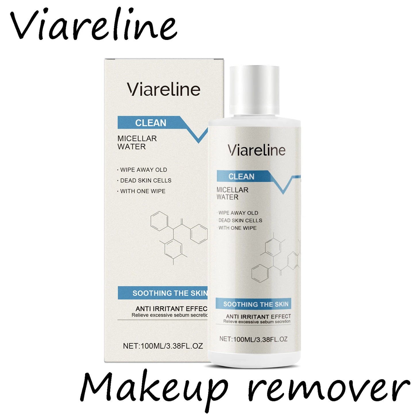 Gentle Makeup Remover Water For Pore Cleaning And Skin Texture