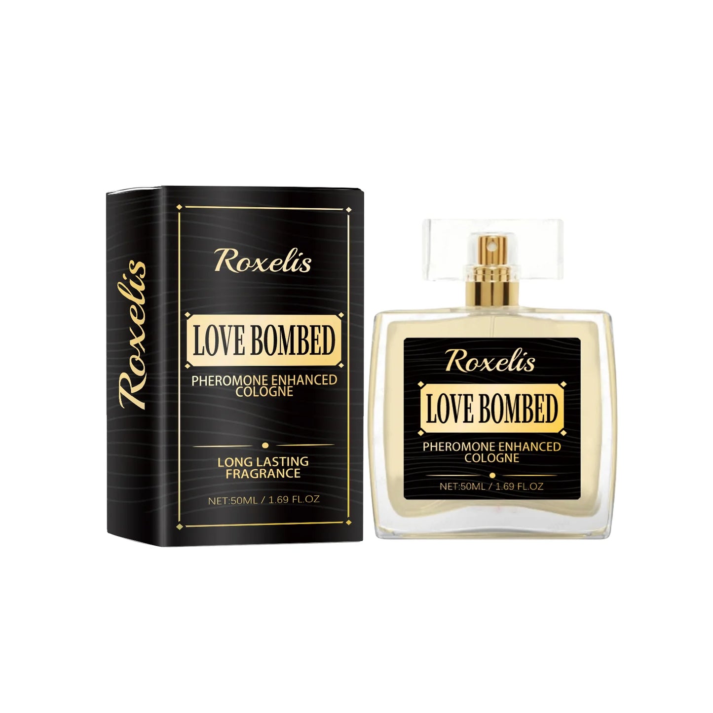 Roxelis Pheromone Men Cologne Fragrance Long Lasting Perfume