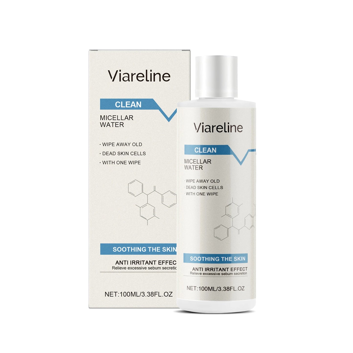 Gentle Makeup Remover Water For Pore Cleaning And Skin Texture