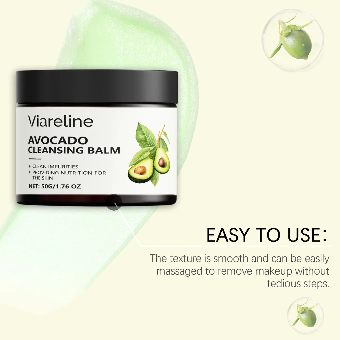 Viareline Makeup Remove Balm Gentle Cleansing For Face