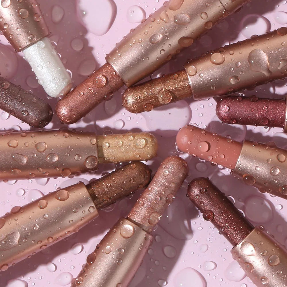 Cream Eyeshadow Sticks Trio Waterproof Longwear Matte Shimmer