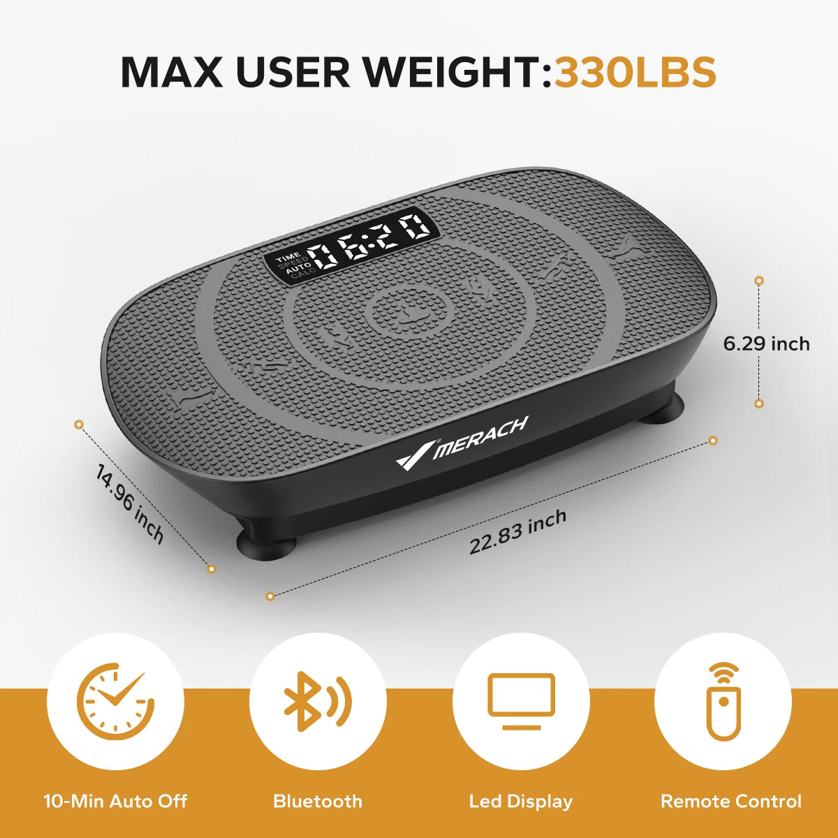 Merach Vibration Plate CV30 For Whole Body Workout
