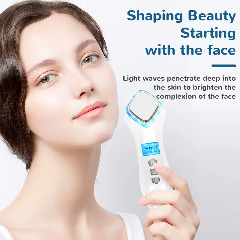 CMH Hot Cold Facial Massager With Light Therapy At Home
