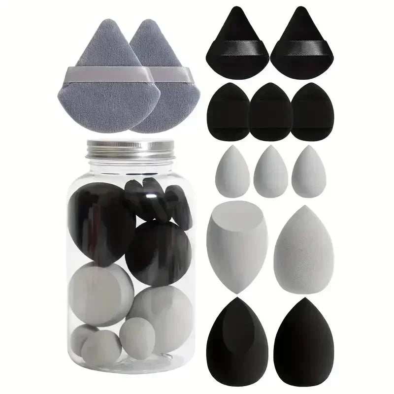 Makeup Sponge Set 12 To 14 Pieces Cosmetic Puff Blenders