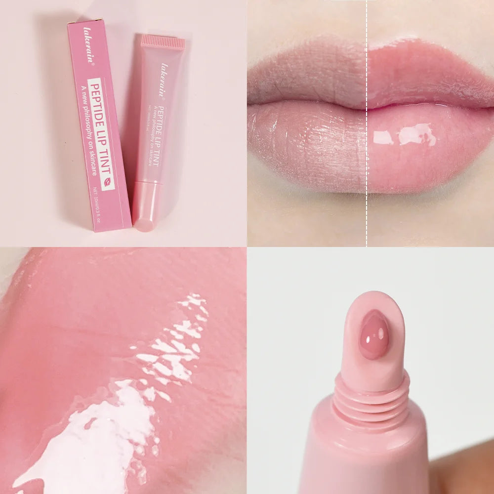 Lakerain Lip Balm Serum Tint Hydrating Non Sticky Fragrance Free