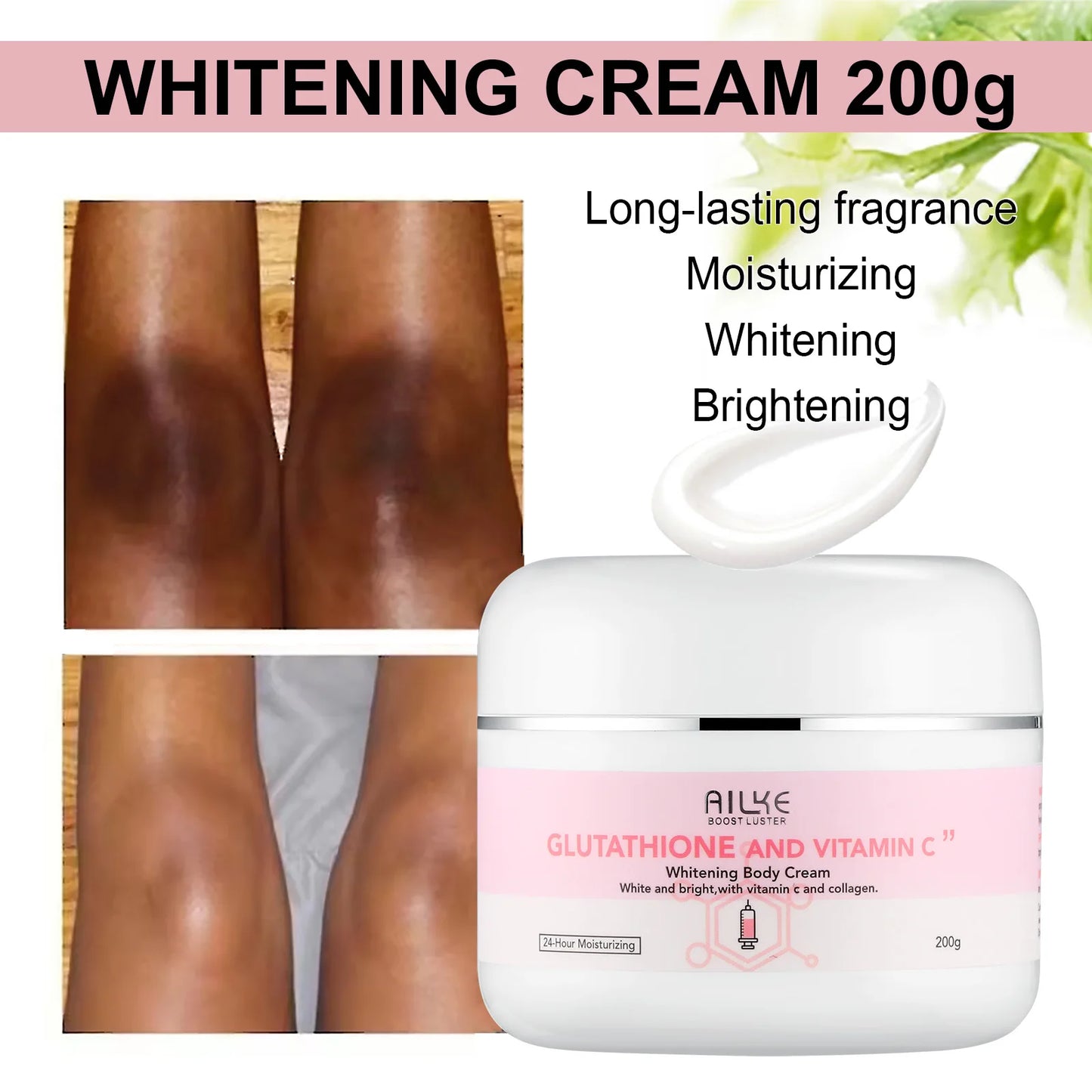 AILKE Vitamin C Glutathione Brightening Facial Lotion