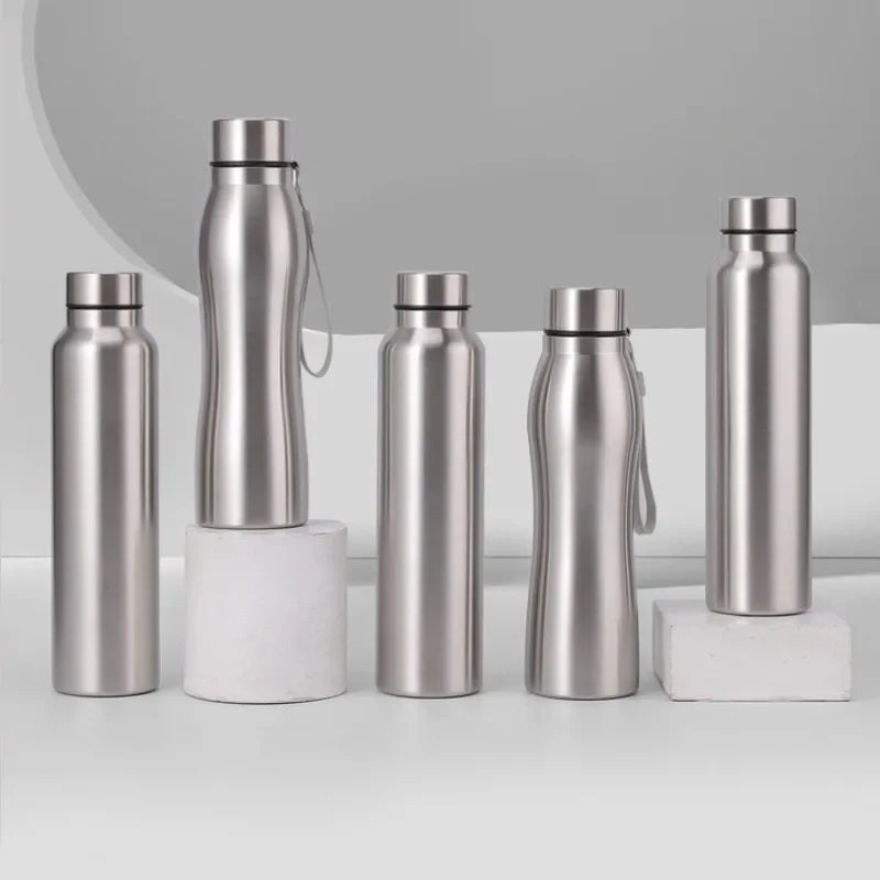 Stainless Steel Sport Water Bottle Vacuum Flask For Outdoor Use