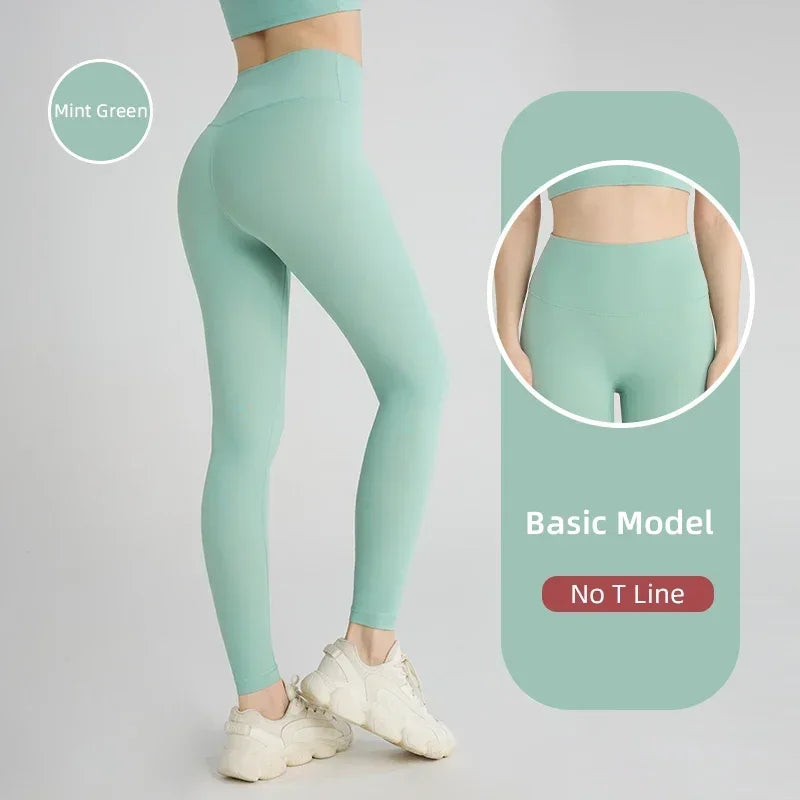 COZOK Women Fitness Leggings Full Length Running Yoga Pants Formfitting