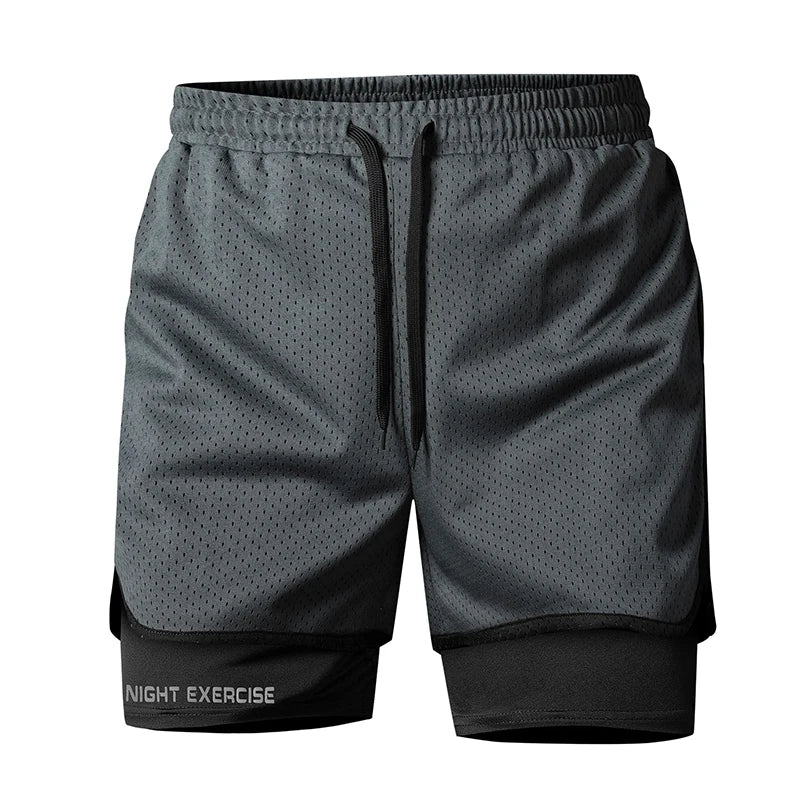 Men Outdoor Basketball Shorts Loose Mesh Quick Dry Breathable