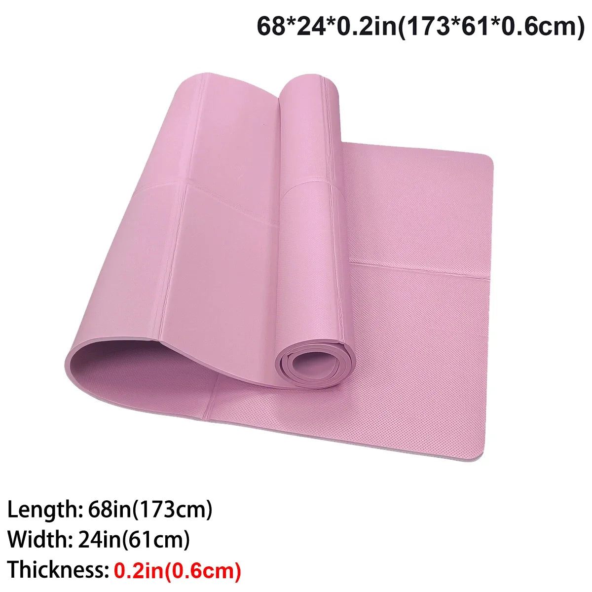 Foldable Yoga Mat Eco Friendly EVA Folding Travel Fitness Mat