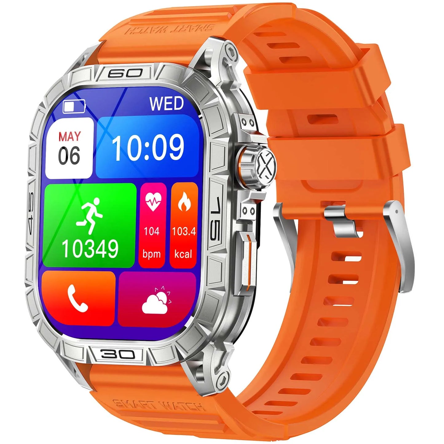 EIGIIS Smartwatch ED Display 100 Plus Sports IP68 Bluetooth K63