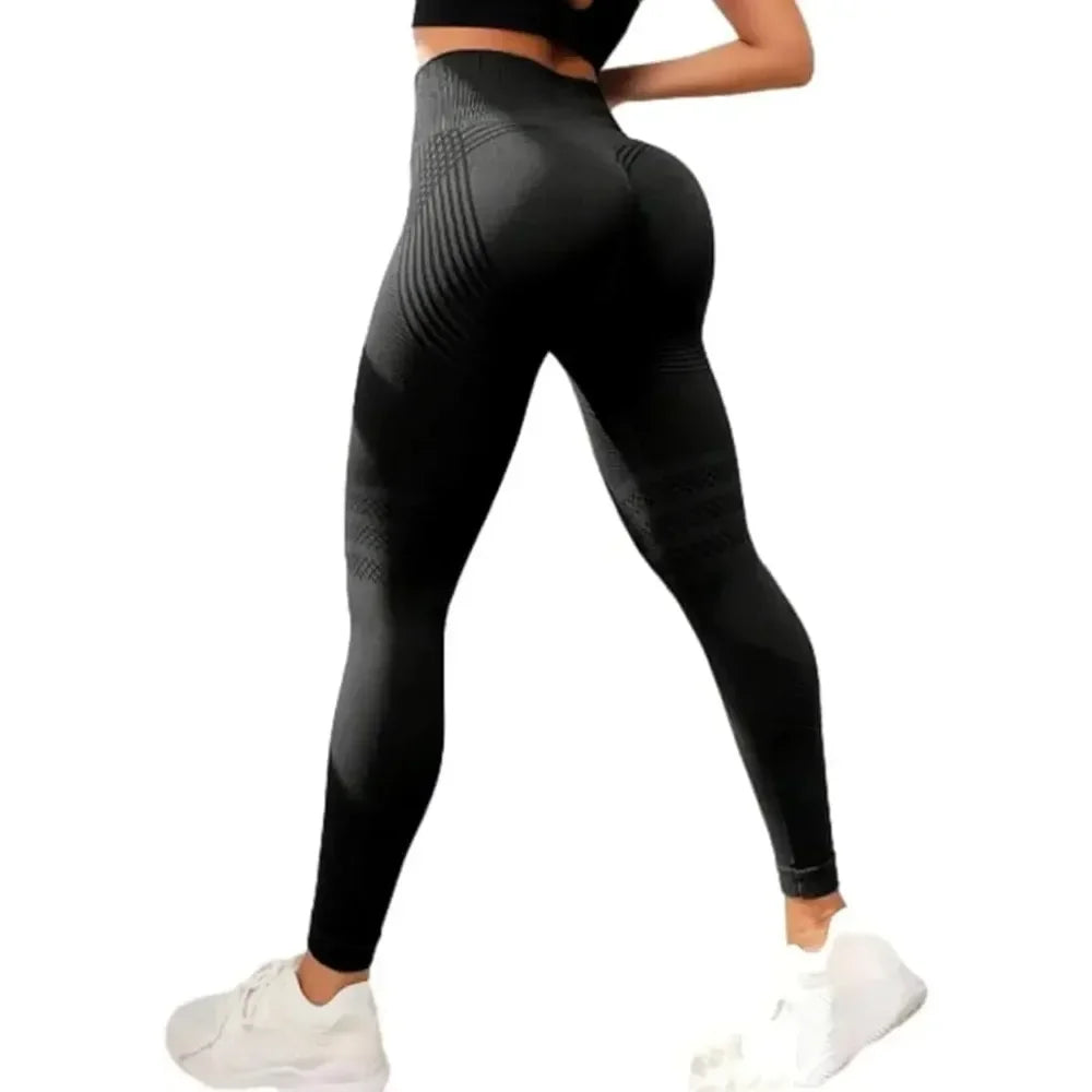 Cellulite 3D Leggings For Women High Waist Tummy Control Gym