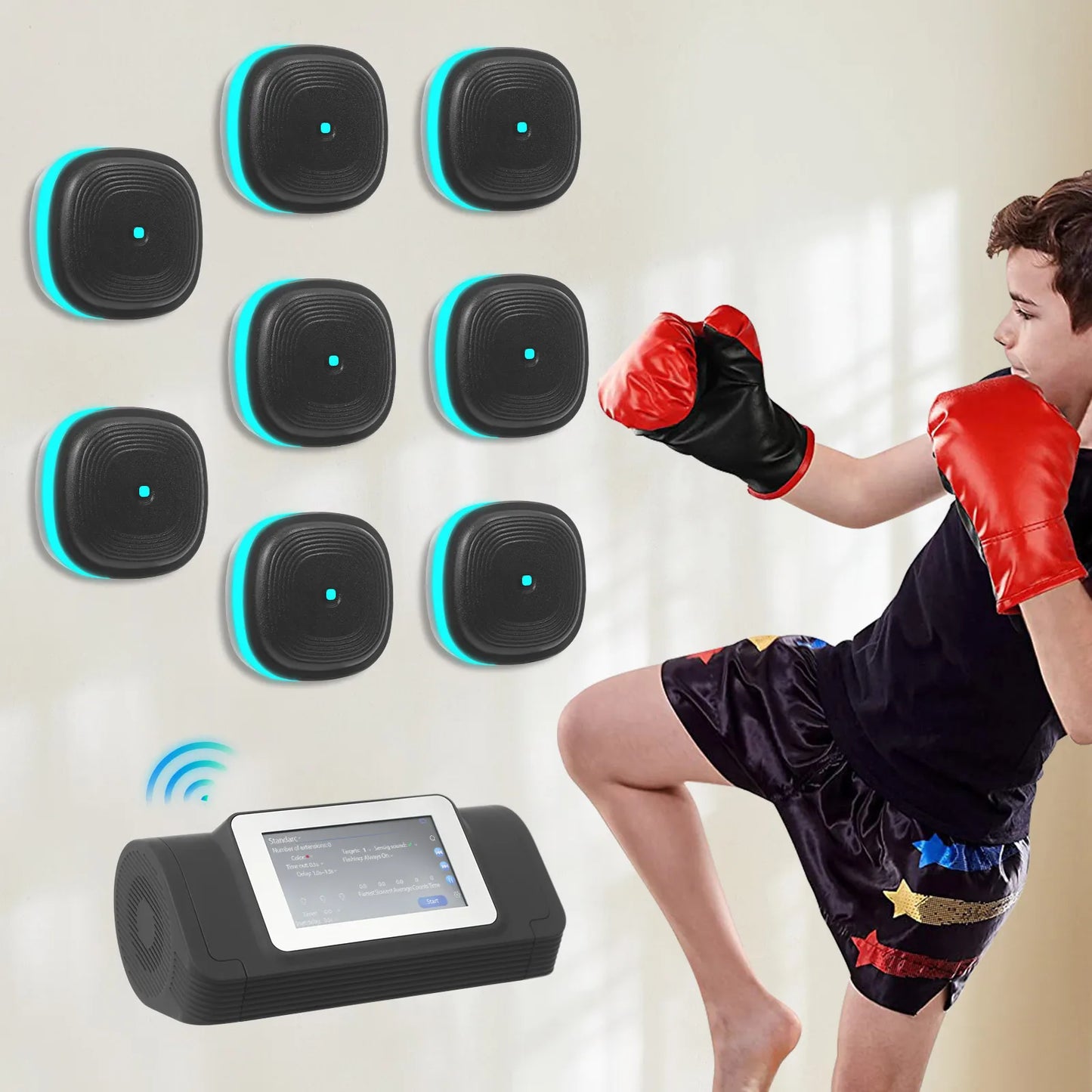 Bluetooth Boxing Target Machine For Home Fitness And Training