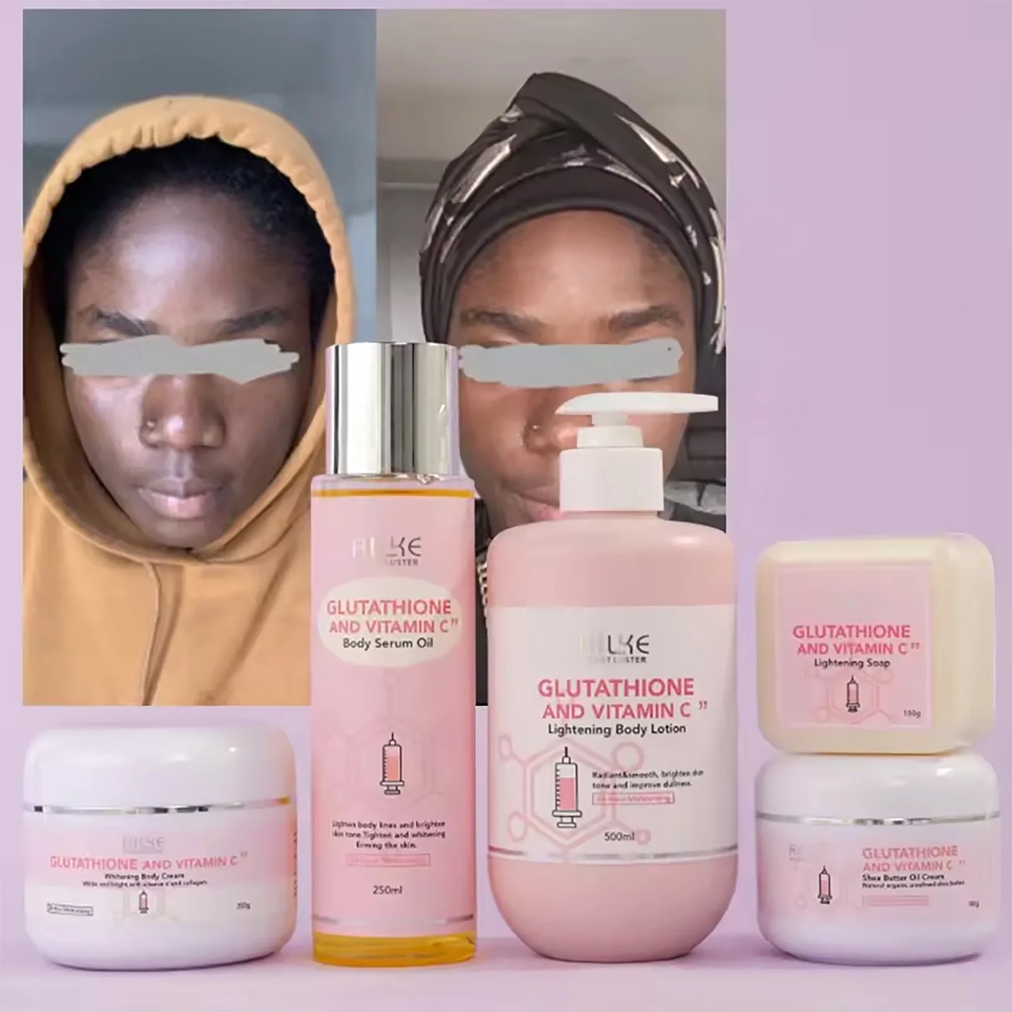AILKE Vitamin C Glutathione Brightening Facial Lotion
