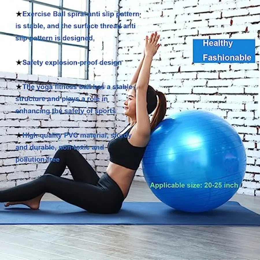 Explosion Proof Stability Ball With Pump For Fitness And Balance