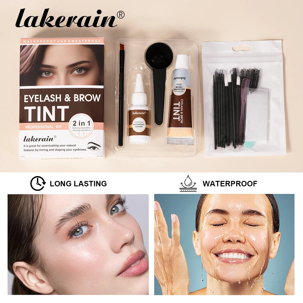 Ibcccndc 2in1 Lash Lift Tint Kit Waterproof Mascara Brow Lamination