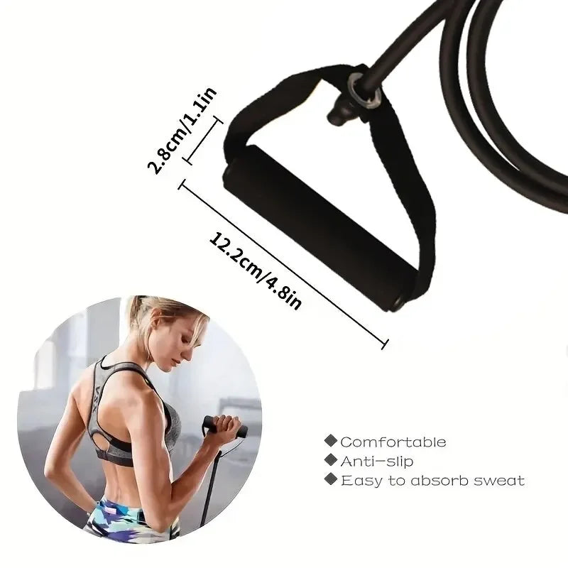 Resistance Bands With Handles For Home Gym Strength Training