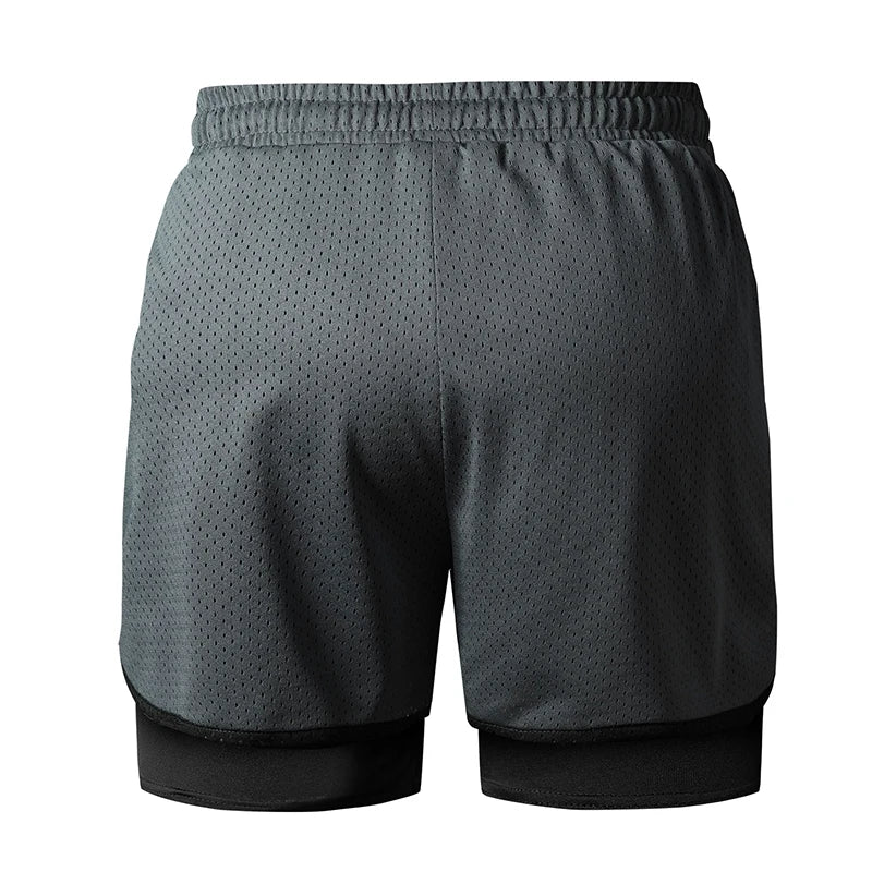 Men Outdoor Basketball Shorts Loose Mesh Quick Dry Breathable