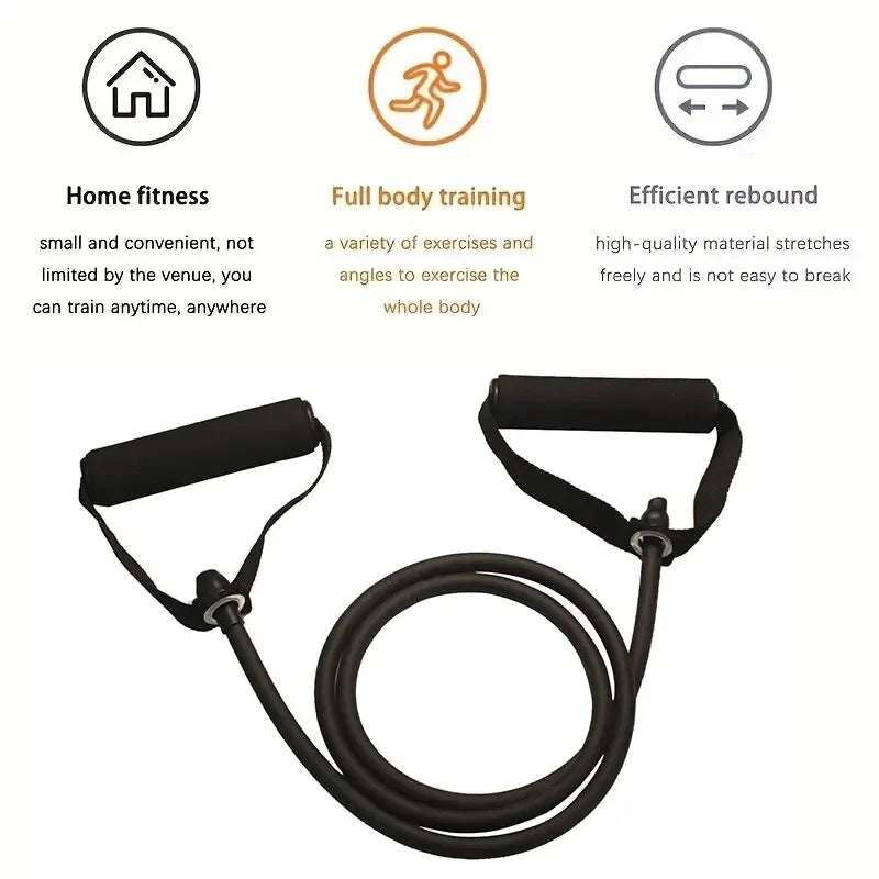 Resistance Bands With Handles For Home Gym Strength Training