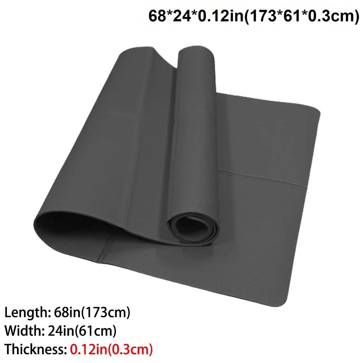 Foldable Yoga Mat Eco Friendly EVA Folding Travel Fitness Mat