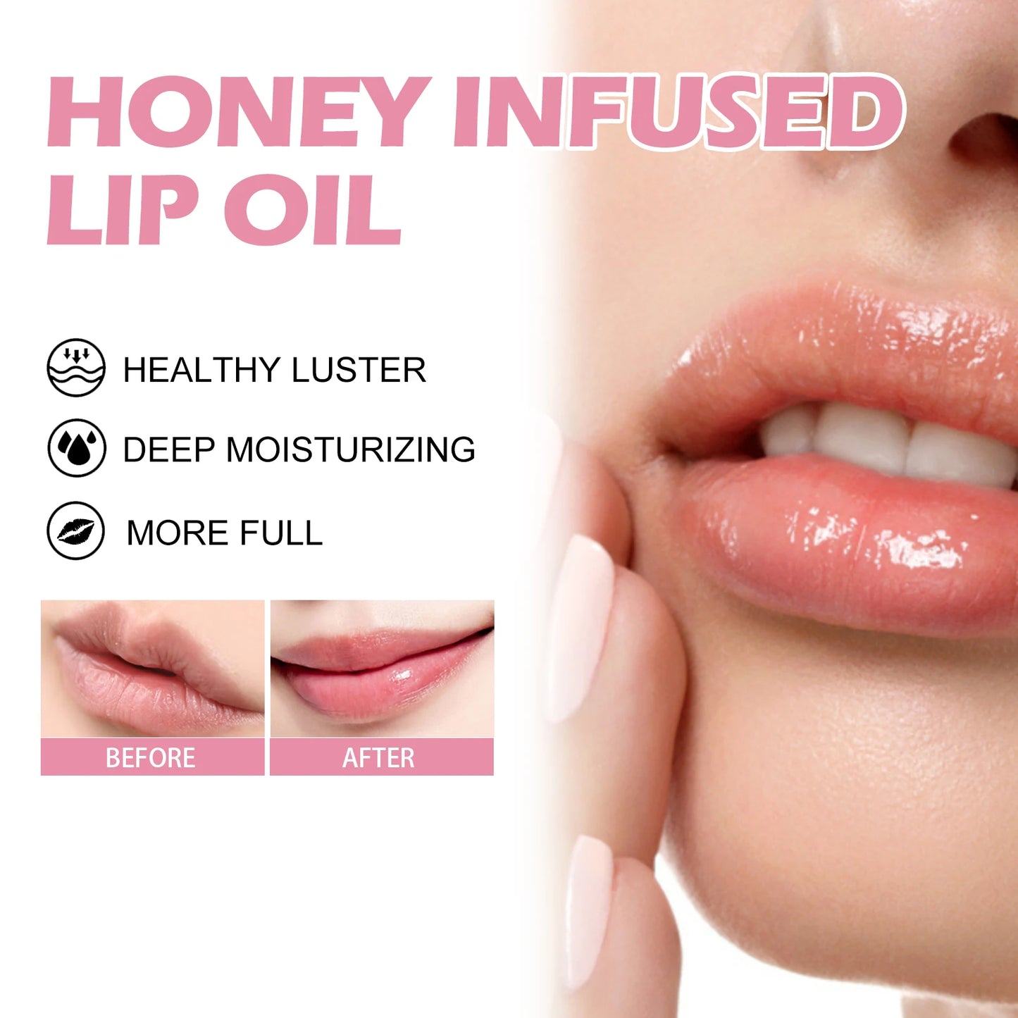Eelhoe Honey Lip Balm Deeply Moisturizing Plumping Lip Care