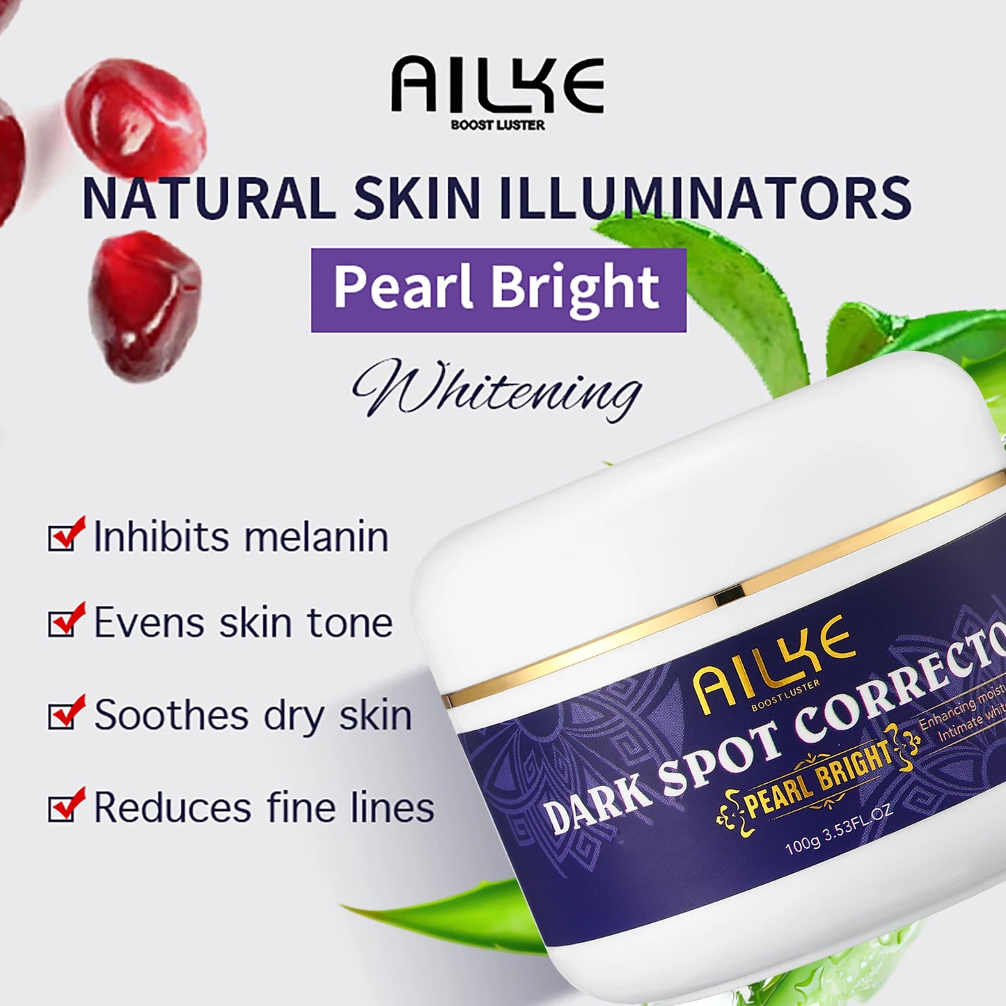 AILKE Whitening Skin Care With Double Glutathione Niacinamide