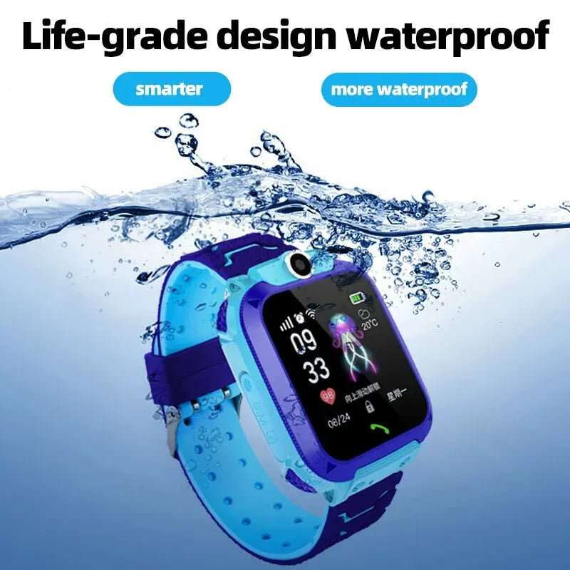 Q12 Kids Smartwatch 2G Call Phone With GPS SOS Waterproof