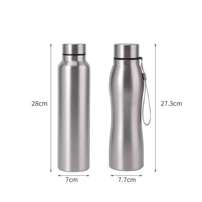 Stainless Steel Sport Water Bottle Vacuum Flask For Outdoor Use
