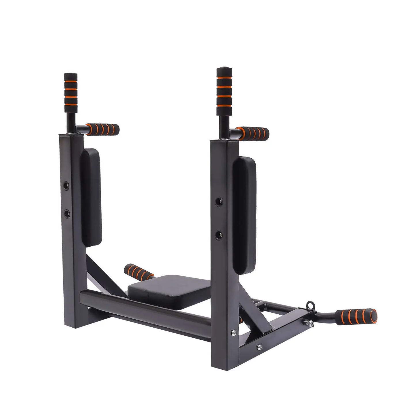Vertical Knee Raise Dip Station And Wall-Mount Pull Up Bar