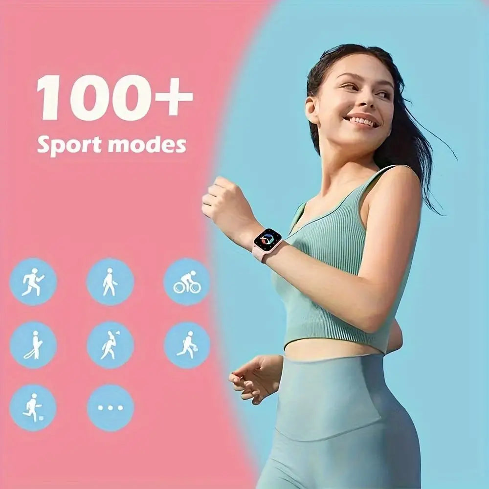 Senbono ZL54CJ Square Smartwatch With Heart Rate Monitoring