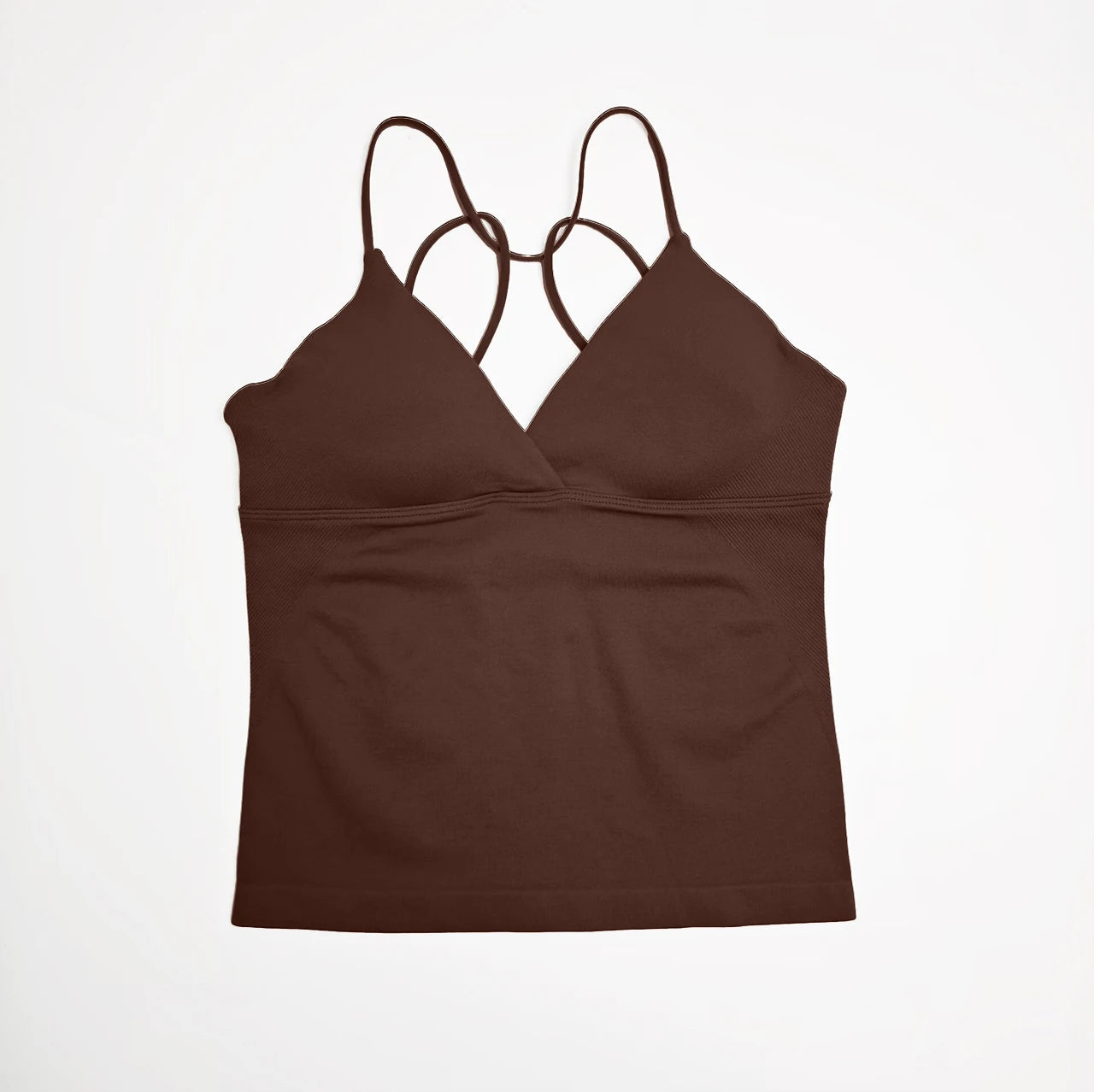 NCLAGEN Vision Twist Front Longline Seamless Yoga Tank Top Women