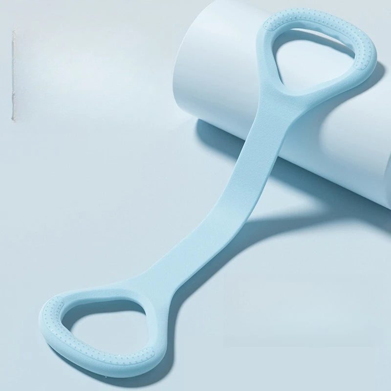 Figure-Eight Resistance Band For Back And Full-Body Stretching