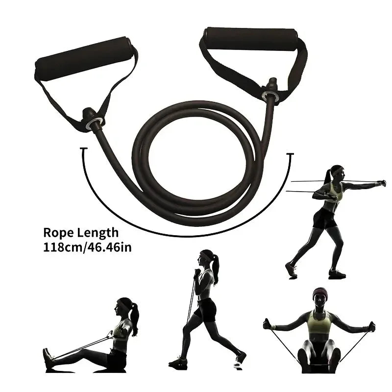 Resistance Bands With Handles For Home Gym Strength Training